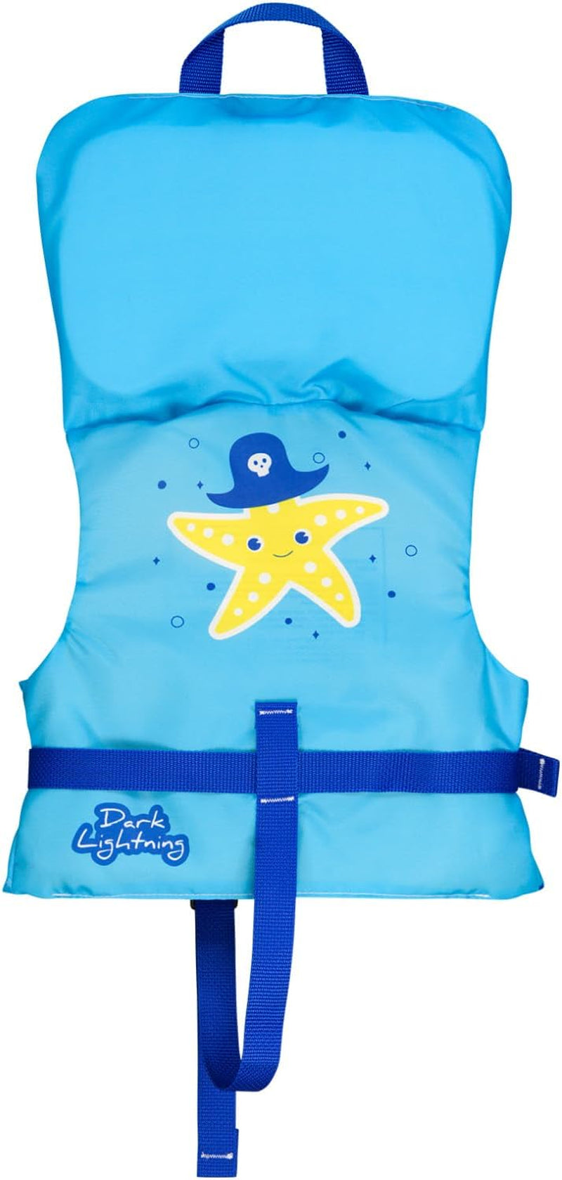 USCG Approved Infant Life Jacket 0-30 Lbs, Toddler Swim Vest and Baby Life Vest for 1-3 Years, 20-30 Lbs, Headrest, Leg Strap and Grab Handle