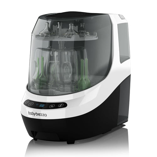 Baby Bottle Washer Pro - Clinically Proven Better Cleaning - Washer, Sterilizer + Dryer in One Appliance for Essentials like Bottles + Pump Parts – Machine Replaces Brushes + Racks